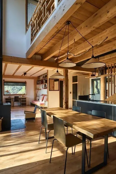 Japanese Wooden House Villa Tordera 0*,